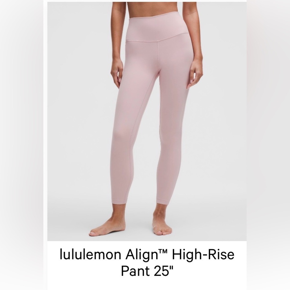 Lululemon Align™ High-Rise Pink Haze Leggings